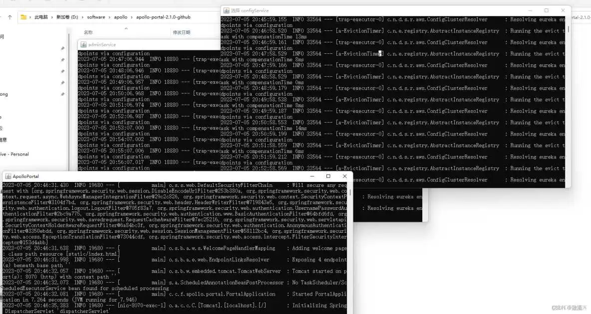 【项目实战-配置中心】本地搭建阿波罗 Apollo_Apollo_09