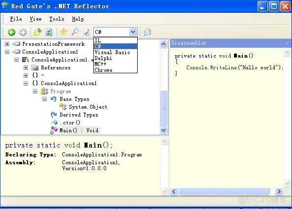 转载文章----IL反编译利器——Ildasm.exe和Reflector.exe:_抽象类
