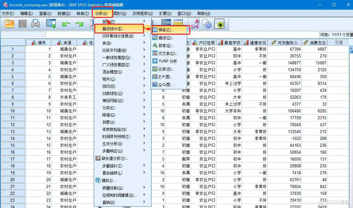 【科研数据处理建模】SPSS实战操作生成36类常用论文研究案例，供学习参考_spss_04