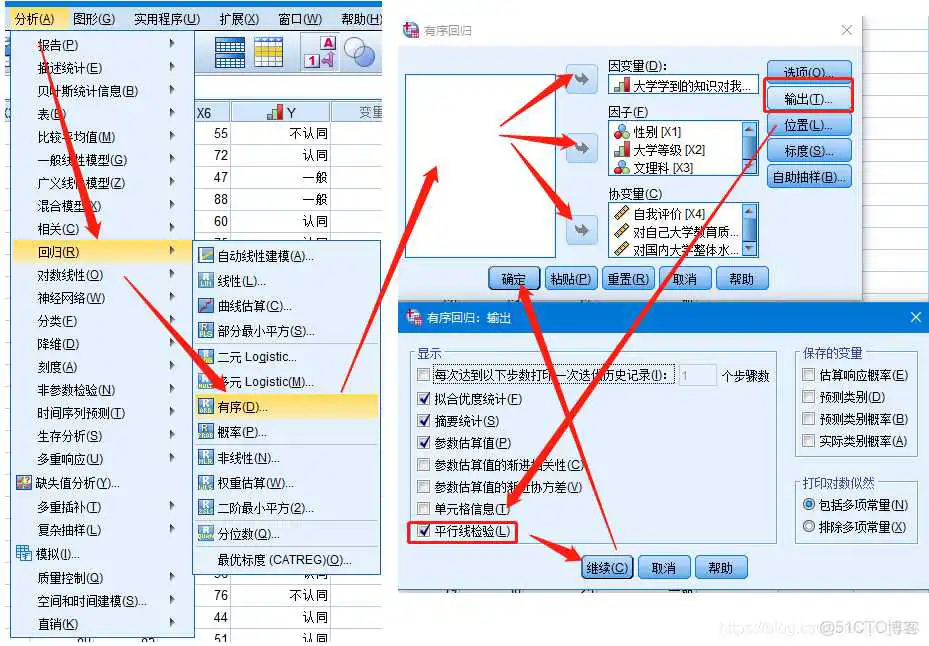 在这里插入图片描述 【科研数据处理建模】SPSS实战操作生成36类常用论文研究案例,供学习参考_逻辑回归_395