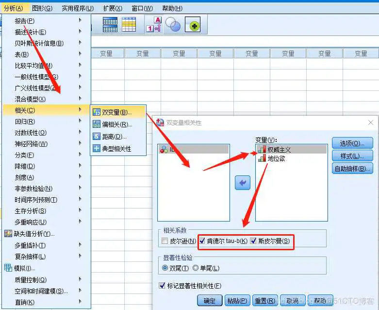【科研数据处理建模】SPSS实战操作生成36类常用论文研究案例，供学习参考_假设检验_264