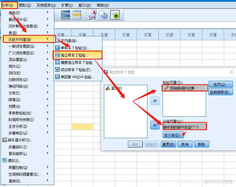 【科研数据处理建模】SPSS实战操作生成36类常用论文研究案例，供学习参考_非参数检验_48