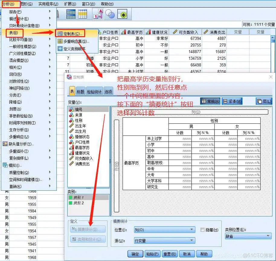 在这里插入图片描述 【科研数据处理建模】SPSS实战操作生成36类常用论文研究案例,供学习参考_逻辑回归_11